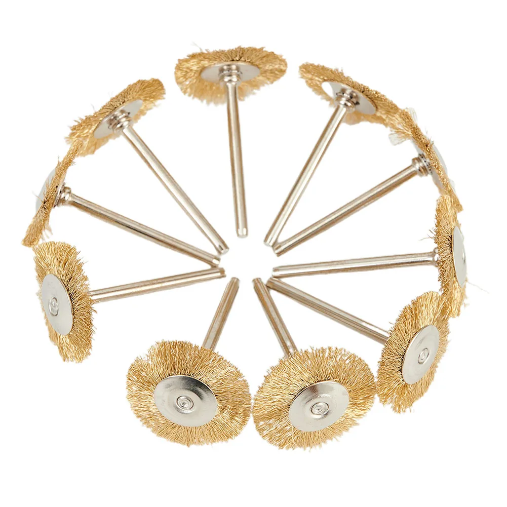 Проволочная щетка для пыли, очиститель дисков, абразивная насадка, латунный круг для резьбы, режущие щетки, сменный инструмент для полировки, вращающийся