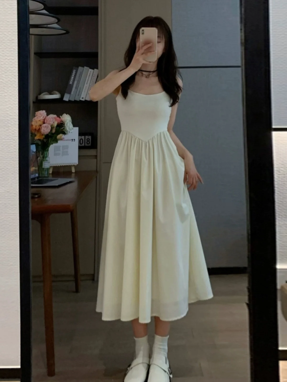 

plus Size Maxi Dress Summer Collection Beach Vacation High Waist Casual Style A-Line Long Skirt Conceals Flaws Youthful