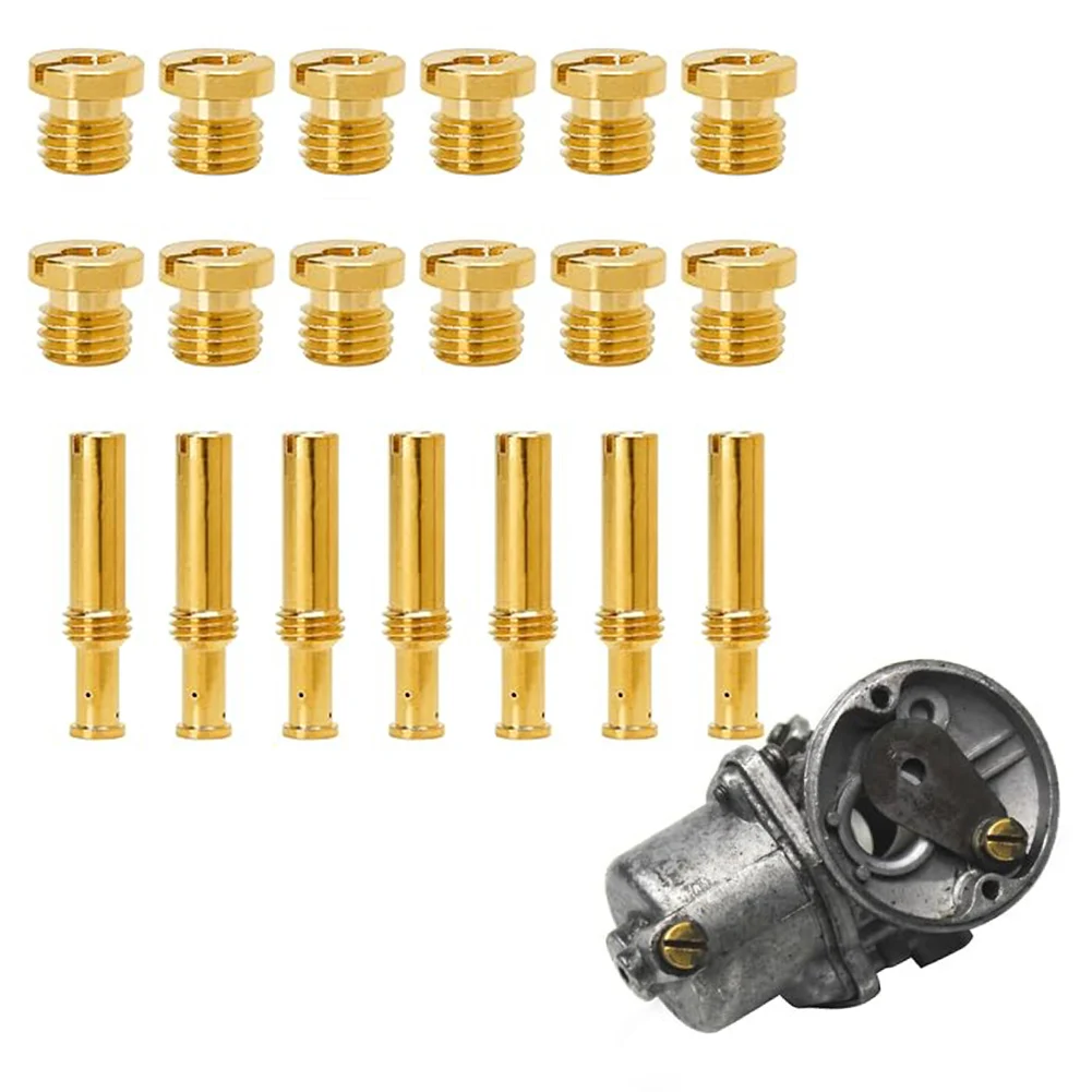 Performance Optimizing Jet Set Contains 19 Pieces of Copper Parts Designed Specifically for Super & OHO Shorty Carburetors