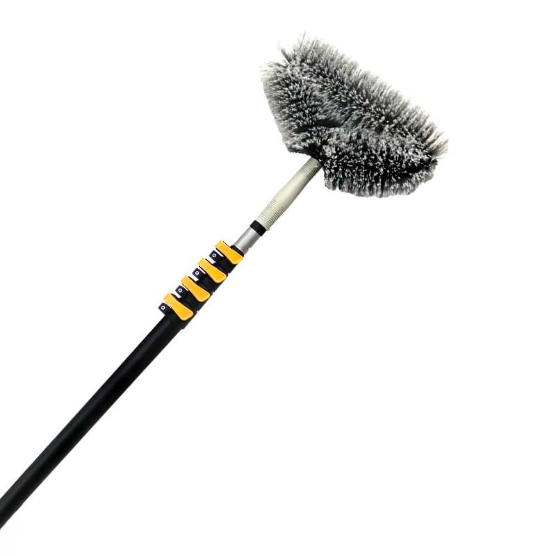 Sunnysmiler ceiling cleaning tool Factory direct sales telescopic rod ceiling wall cleaning brush