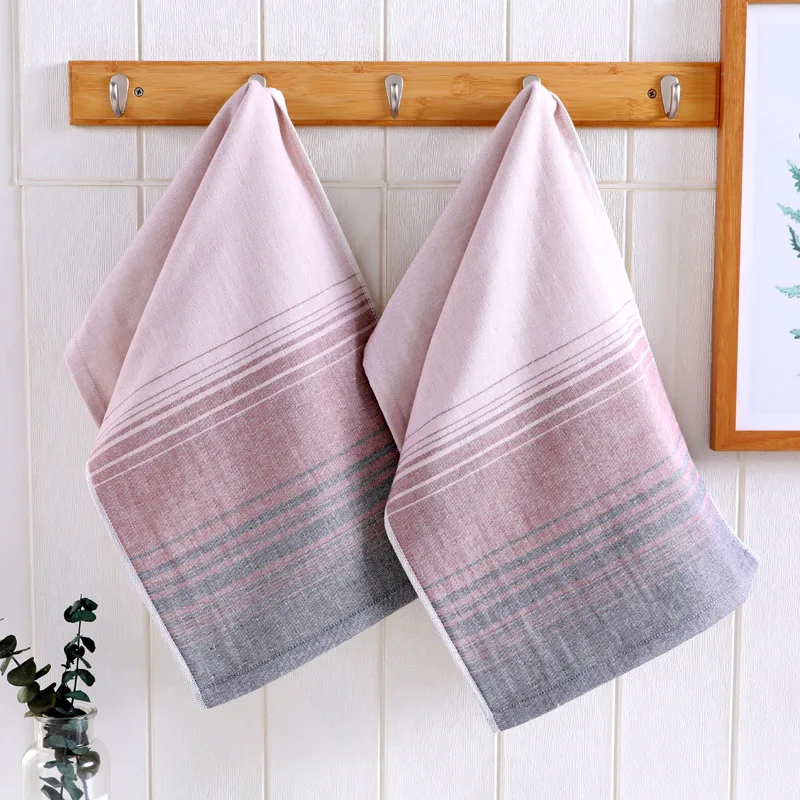 Cotton Face Towel for Adults, Men, Women, Stripe, Bathroom, 35*75 cm, 3pcs