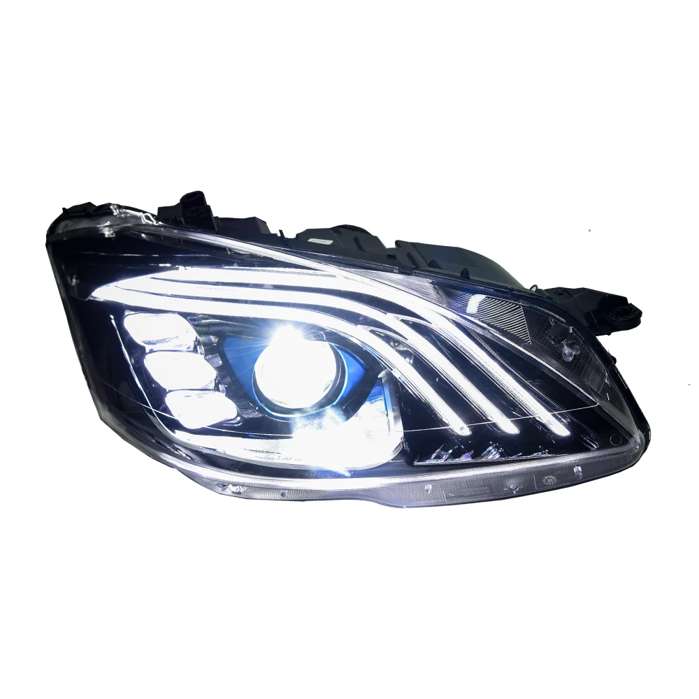 

Car Front Lamps for Benz S-Class W221 2006-2013 Auto Headlights Assembly Upgrade Maybach Style Led Projector Lens Accessories