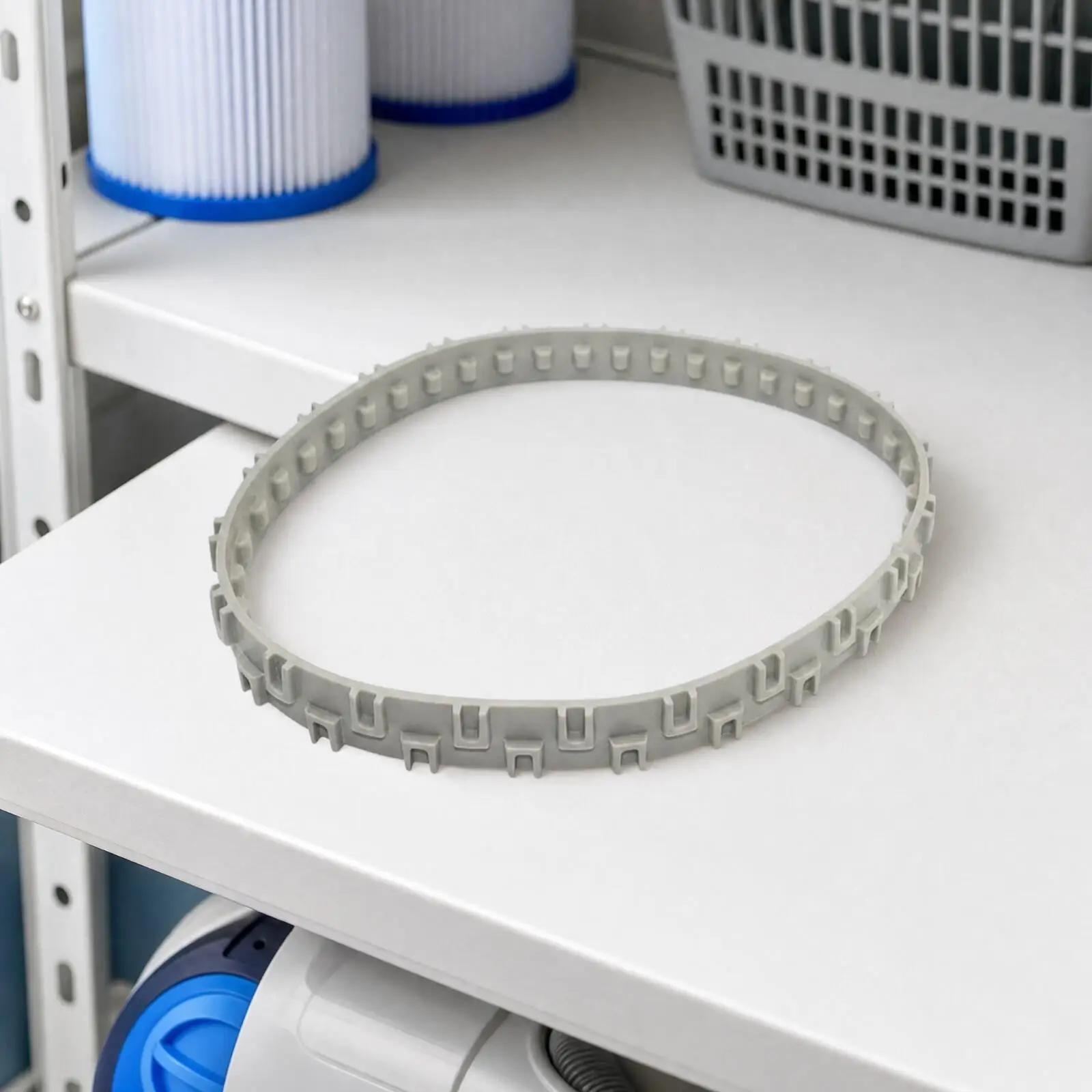 Rubber Replacement Traction Belt for Pool Robot Cleaner Drive Track Continuous Loop Crawler Compatible Robotic Pool Parts