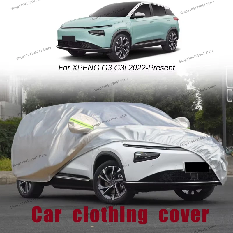 

For Xpeng G3 G3I Full Car Cover Rain Frost Snow Car protective cover ,UV protection,Car paint protection