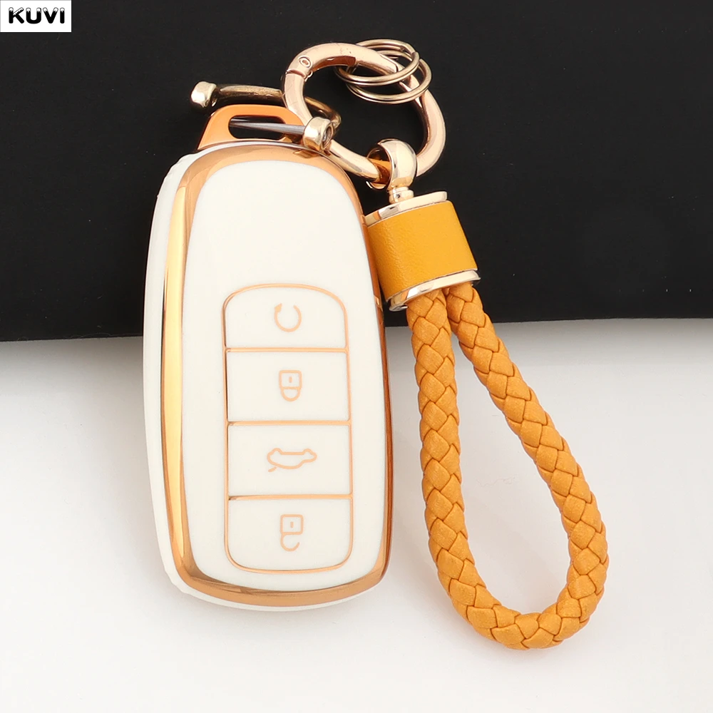 TPU HOT Autoschlüsselhülle für Chery Tiggo 8 Pro, Tiggo 8 Plus, New 5 Plus, 7 Pro, Chery Tiggo 7 Pro Max, Omoda 5, C5 Schlüsselanhänger-Tasche