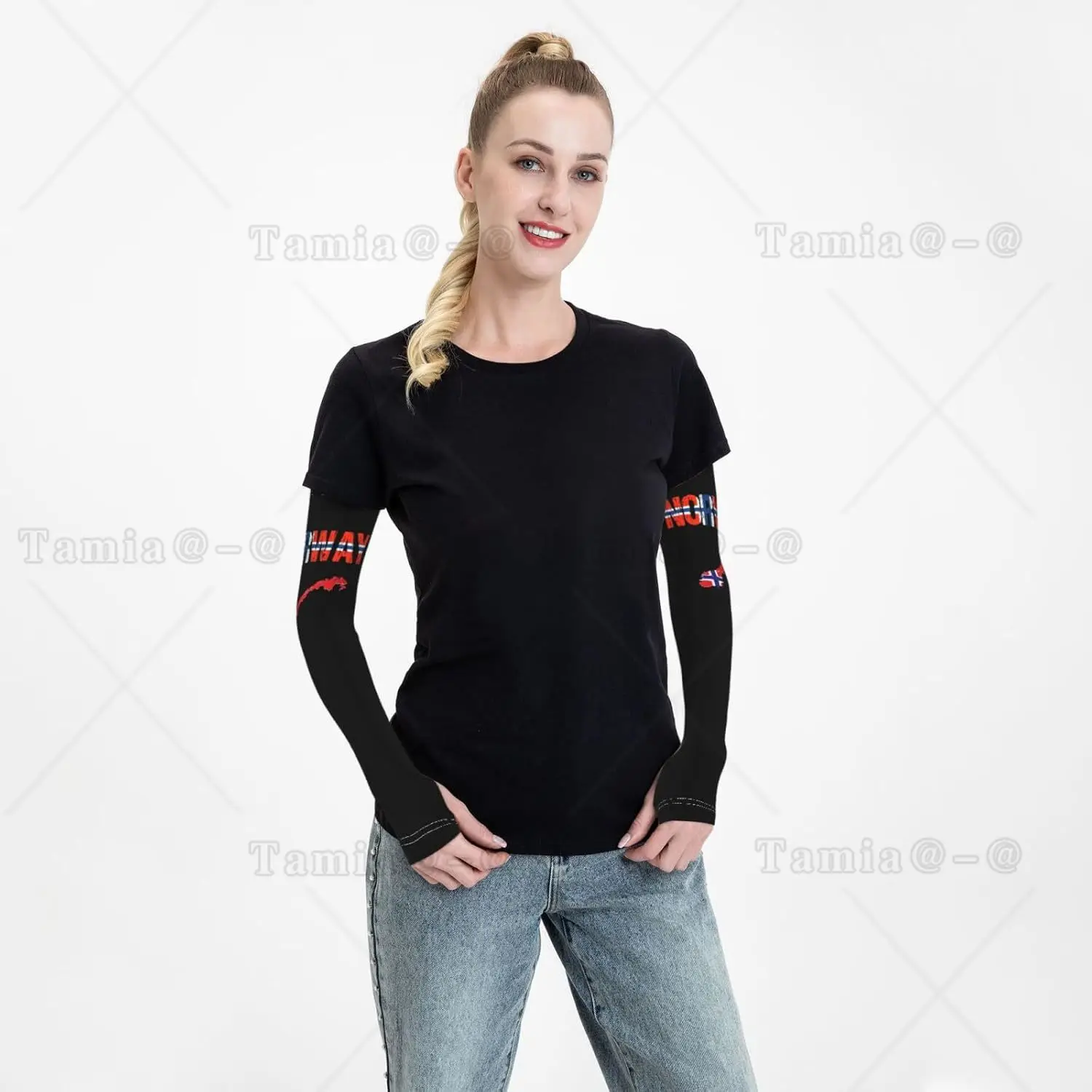 Рукава для шутеров Норвегии для женщин и мужчин, норвежские солнцезащитные рукава, охлаждающие рукава, чехол для рук с флагом Норвегии