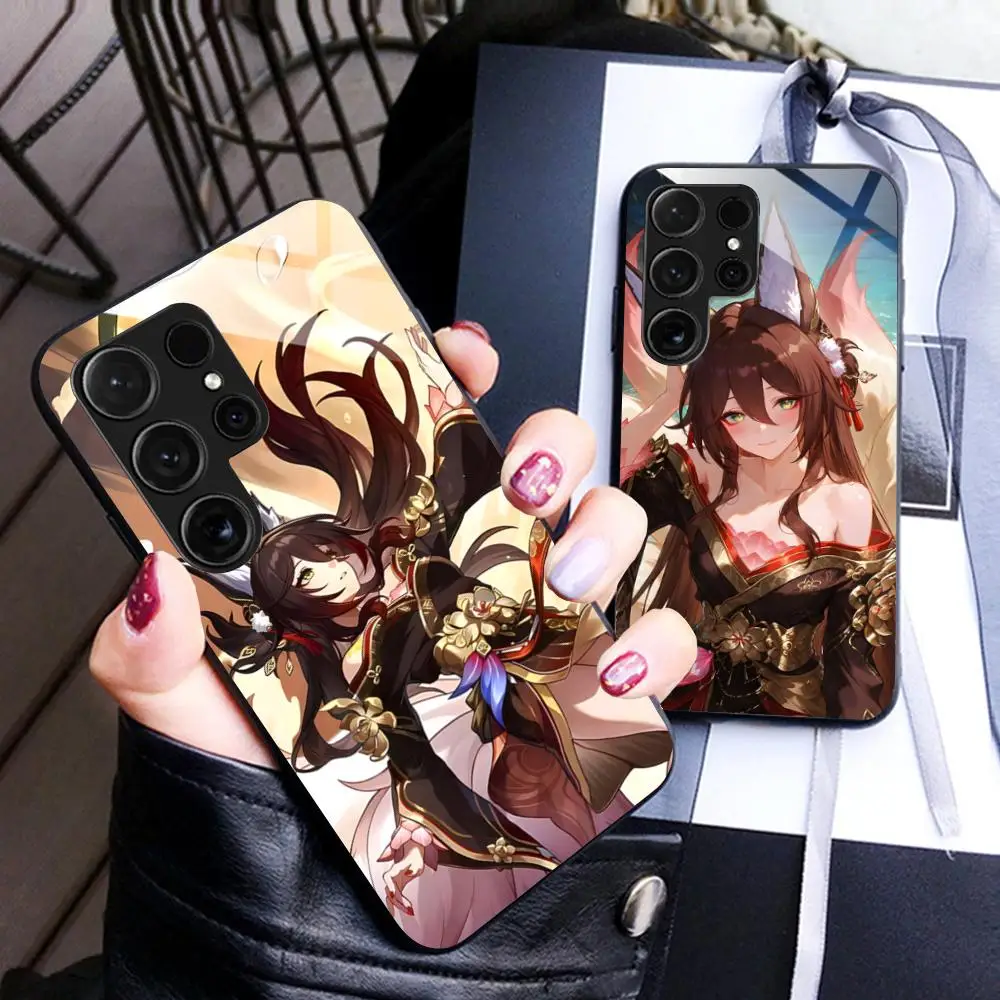 HSR Fugue Phone Case for Samsung Galaxy A56 55 54 53 52 51 36 35 34 23 16 15 5G Glass Protective Cover