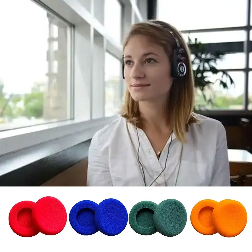 1Pair Sponge Ear Pads Soft Earmuffs Ear Cushion Replacement Headset Repair Headphone Protective Cover for KOSS PP PortaPro