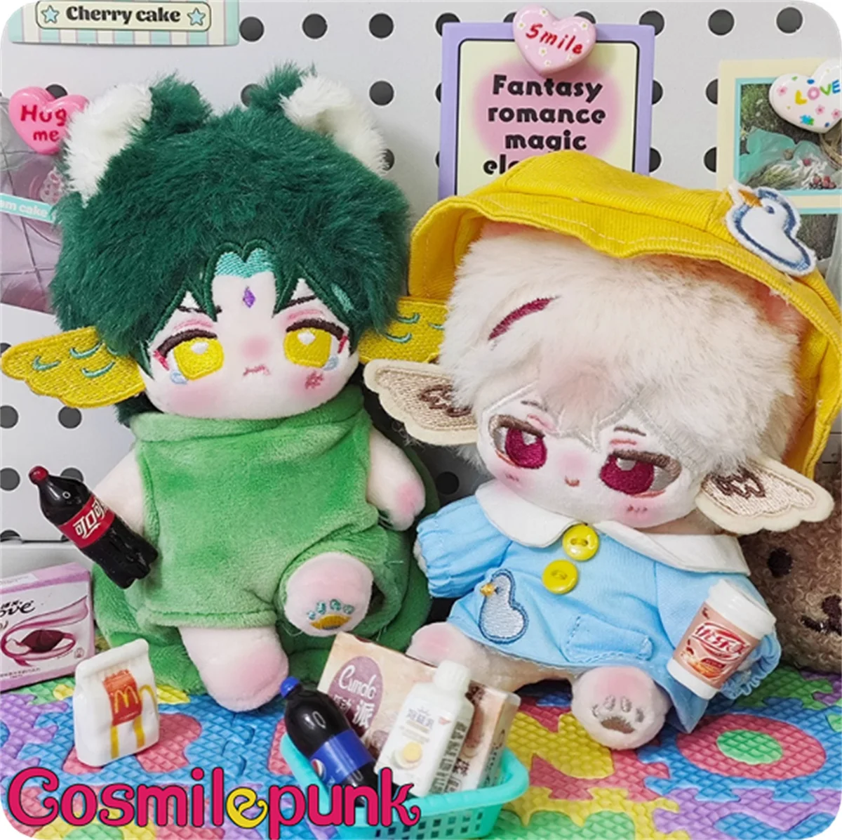 10cm Plush Doll Genshin Impact Childe Xiao Kaedehara Kazuha Alhaitham Change Clothes Outfits Cosplay Gift