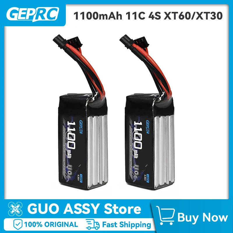 GEPRC 4S 1100mAh 110C Battery for 3-5 Inch Drone RC Parts New