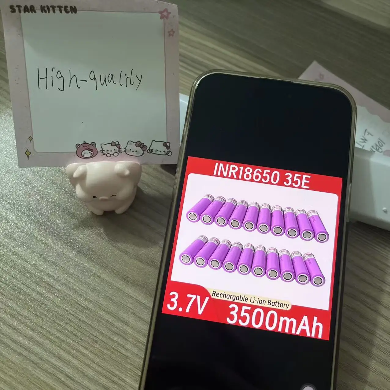 

2025 100% NEW 3.7V 3500mAh 18650 35E For Our Toy Tool Flashlight Battery