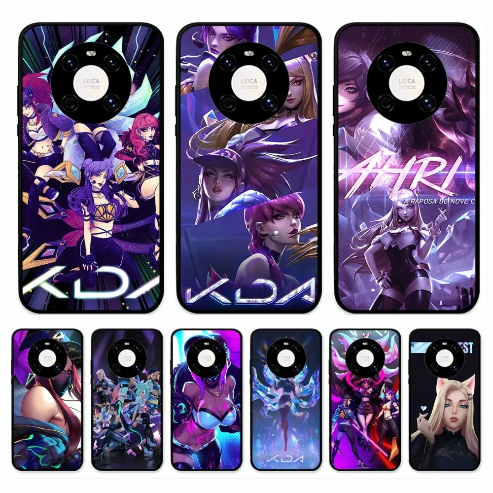 

LOL-KDA Ahri Akali Kaisa Mousepad For Huawei Mate 10 20 30 40 50 lite pro Nova 3 3i 5 6 SE 7 pro 7SE