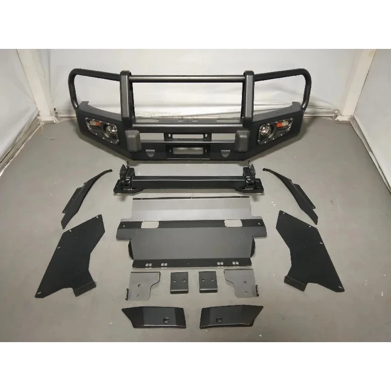 ThrustWorks Manx4 Steel Bull Bar Front Bumper Hilux 16-18 Eighth Generation AntiCollision