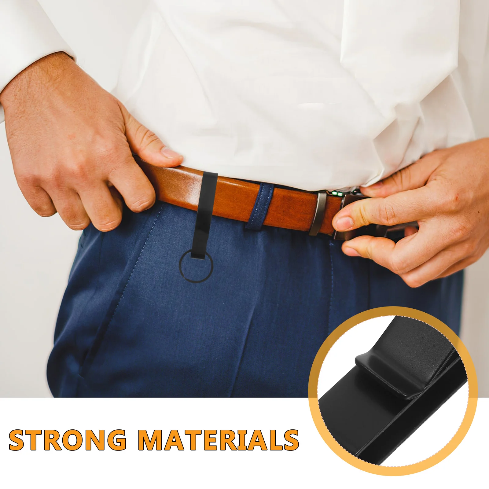 Key Chain Clip Belt for Keys Ring Clips Keychain Accessories Tool Holder Hook Keyring