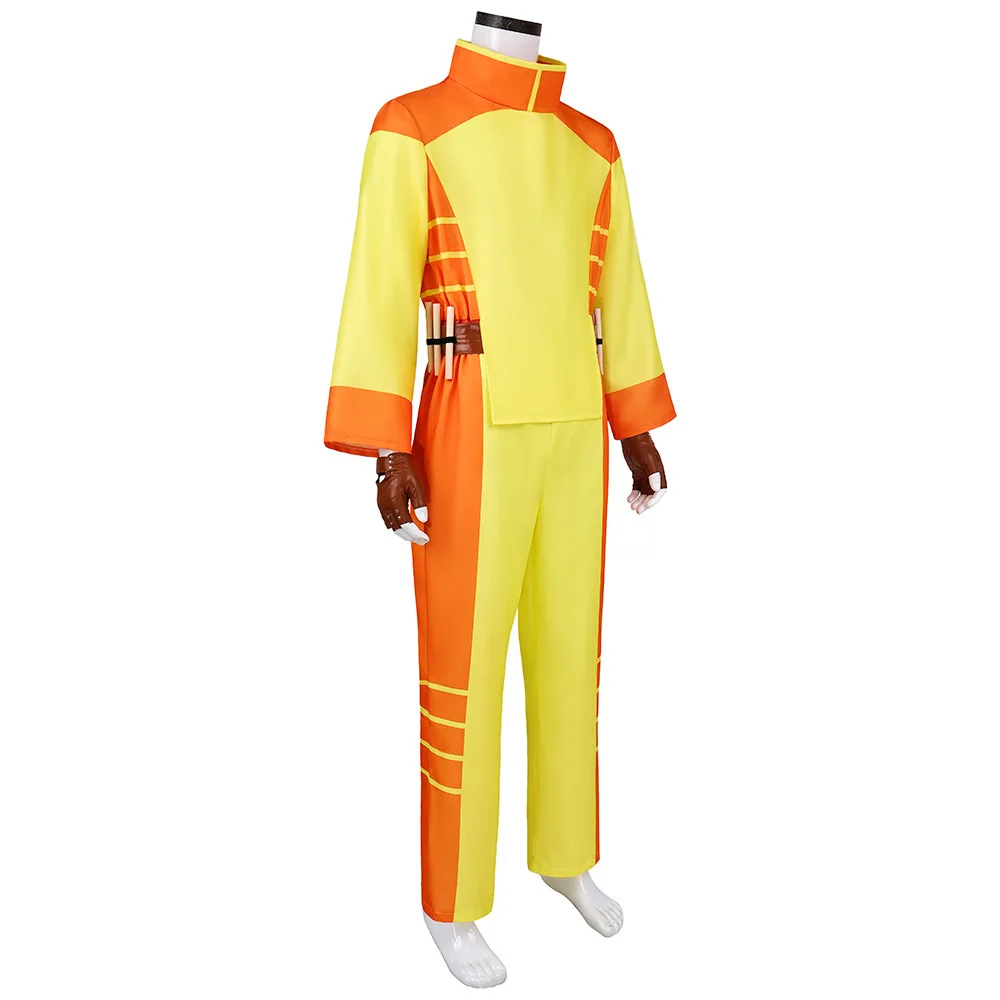 Fancy Dress Cartoon Invincible Rex Splode Cosplay For Men Battle Suits Man Costume Halloween Adult Male Fantasia Party Outfits - view 3