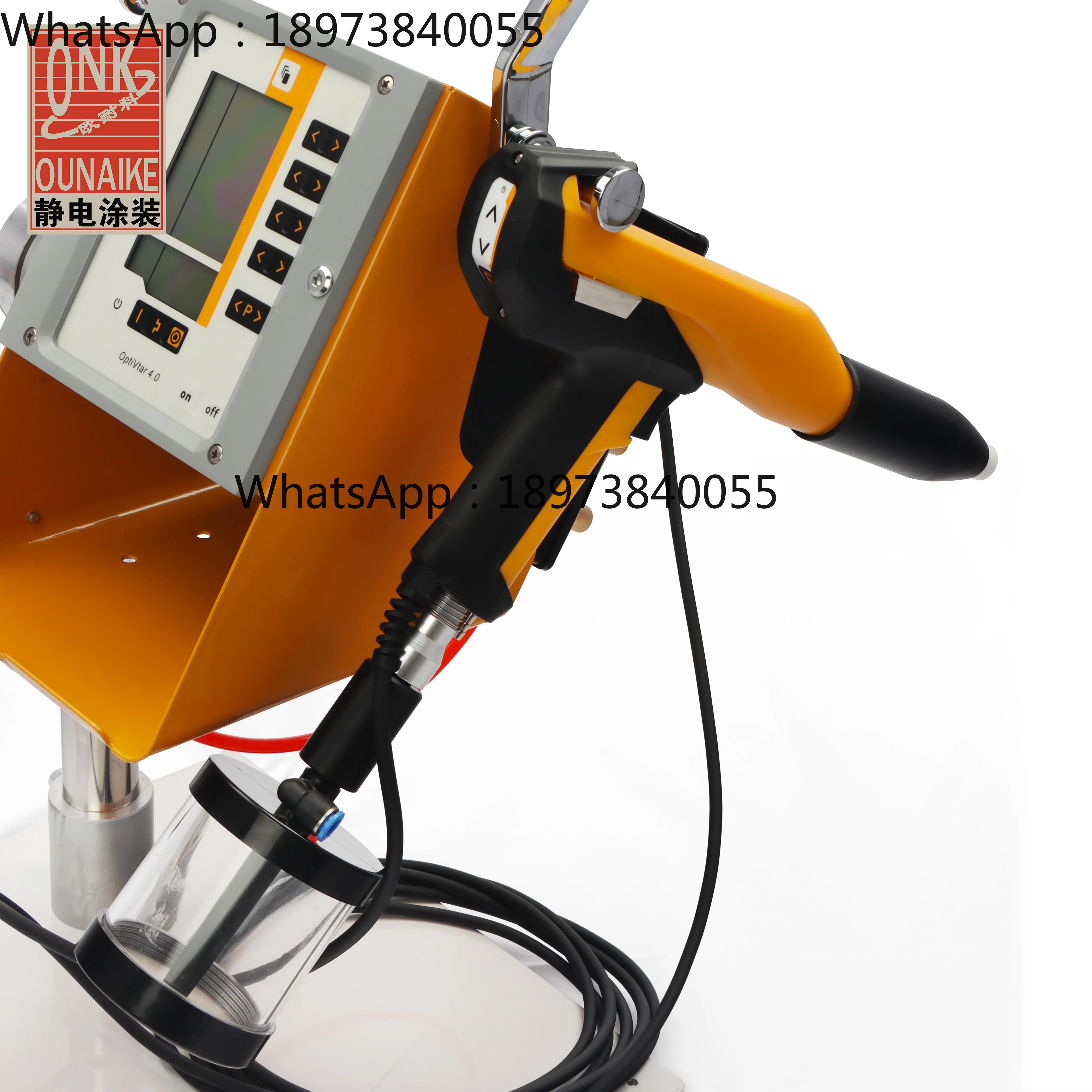 

-Customized Hot Adjustable voltage Laboratory powder coating machine powder coating unit with powder-