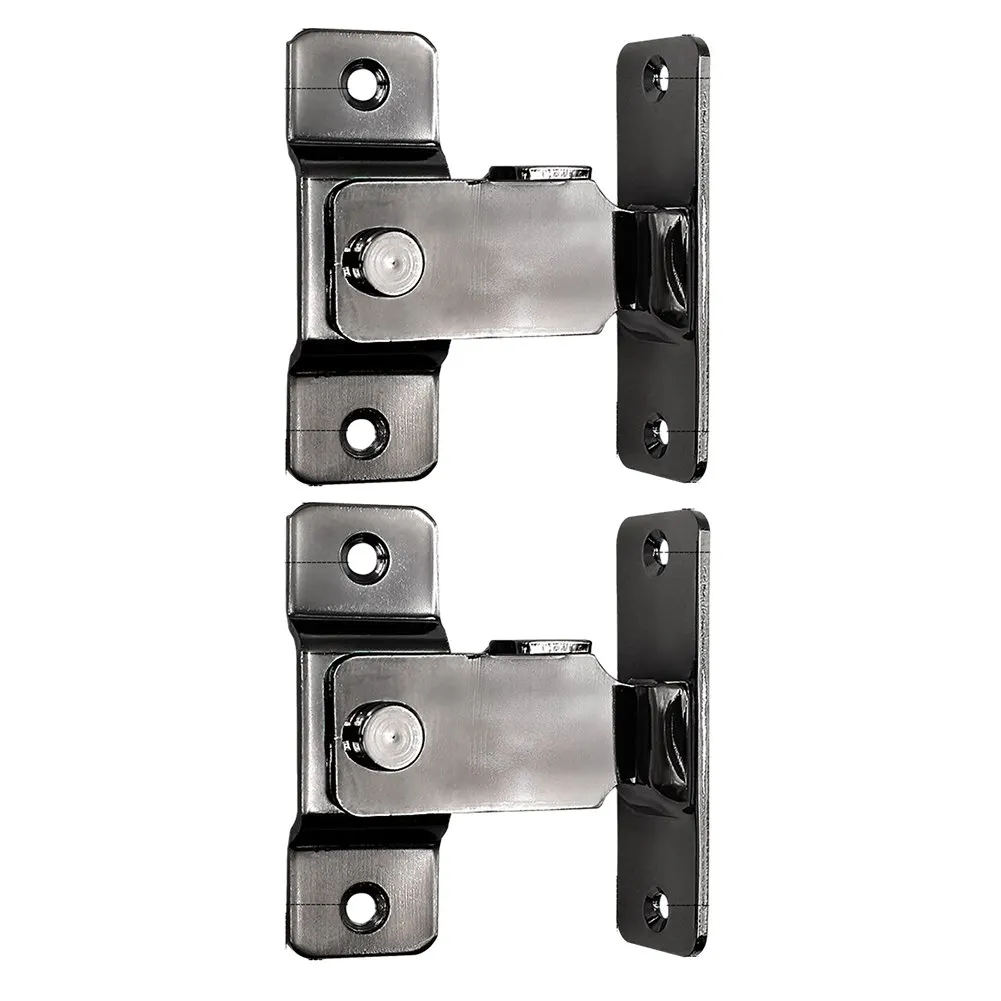 Stainless Steel Door Latch 90 Degree Rotation Suitable for Various Areas Quick and Easy Installation 2 Pack  Stainless