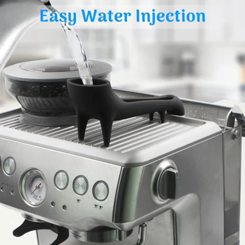 Espresso Machine Water Tank Access Funnel Quick, Long Funnel Water Funnel, Fast Flowing Work For Espresso Machine Easy To Use