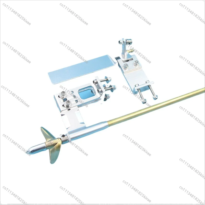 For 95mm Rudder 4mm Integrated Flexible Shaft 4mm Shaft Bracket Transmission Set Remote Control Boat Electric Boat Methanol
