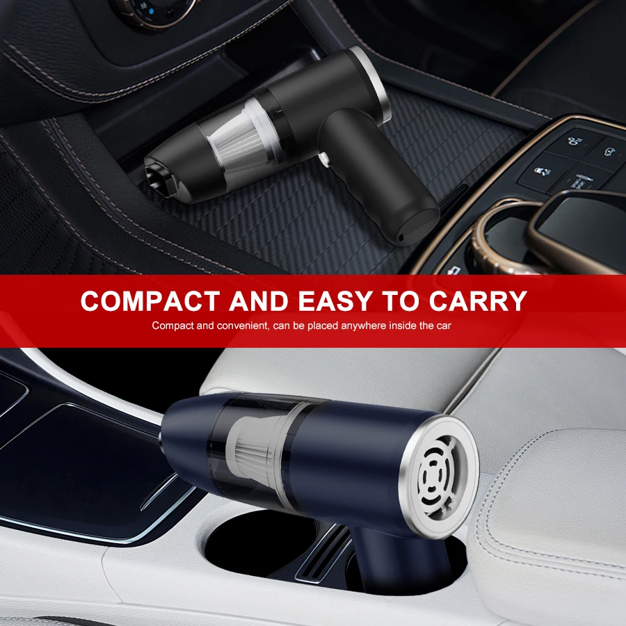 ξAO MIJIA 9800000 Pa เครื่องดูดฝุ่นในรถยนต์ เครื่องดูดฝุ่นมือถือไร้สาย ดูดแรง เครื่องใช้ในบ้าน โซฟา เครื่องทําความสะอาด