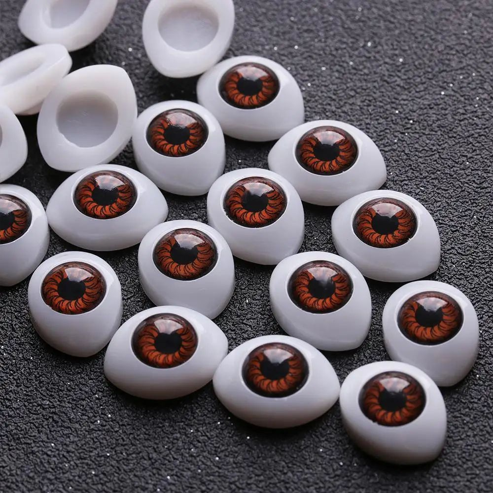 20Pcs/bag Hot Plastic Doll Safety Eyes for Toy Eyes Animal Toy Puppet Making Dinosaur Eyes DIY Craft Accessories DIY Toy Eyes