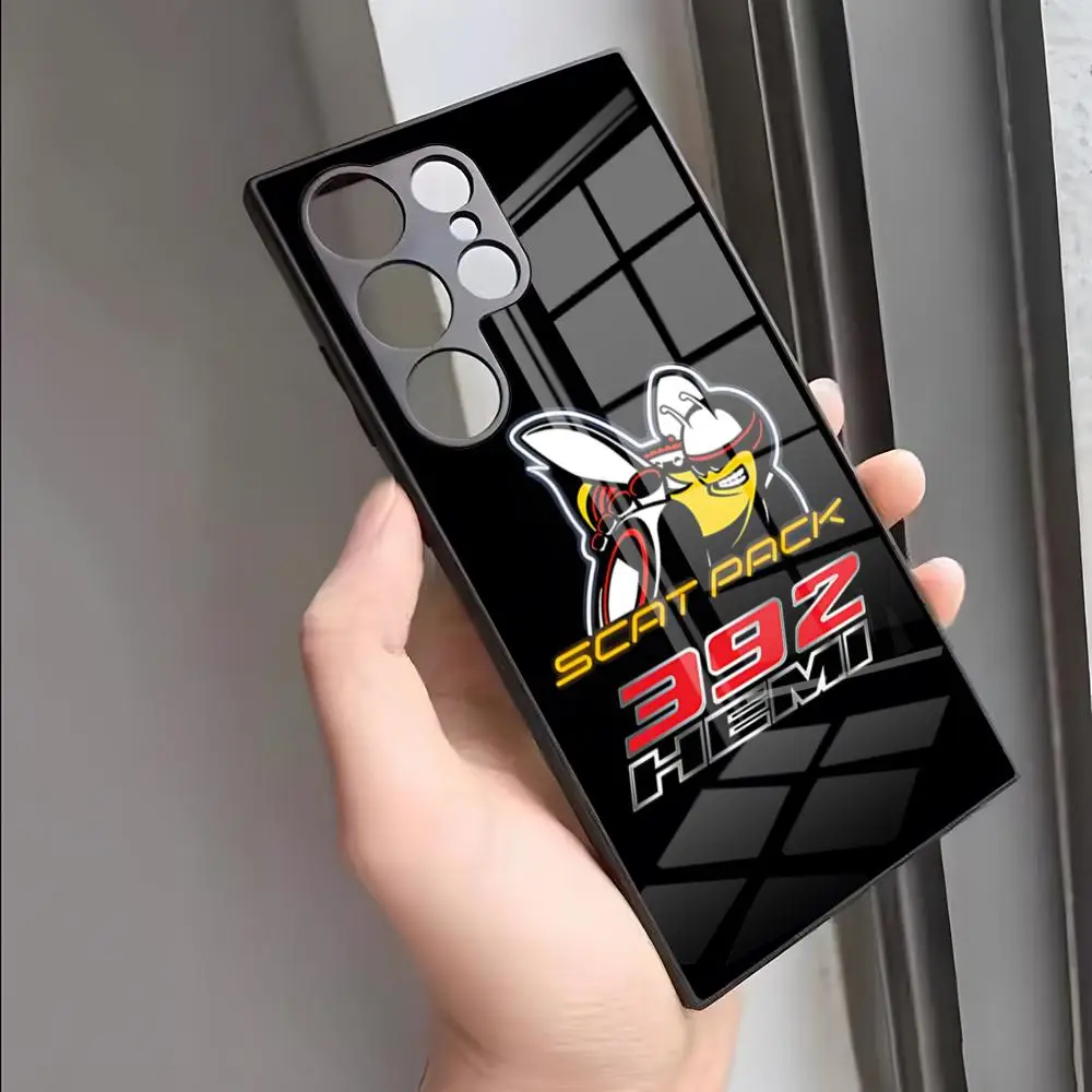 

Чехол для телефона Cool S_Scat Pack C_Charger 392 для Samsung S25 Ultra S24 S23 S22 S20 Fe S21 Plus A54 A34 A24 A53 A16 Стеклянный чехол