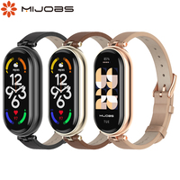 Mi Band 7 Strap for Xiaomi Smart Band 7 Bracelet NFC Global Version Leather Watch Band For Mi 7 Wristband Miband 7 Strap