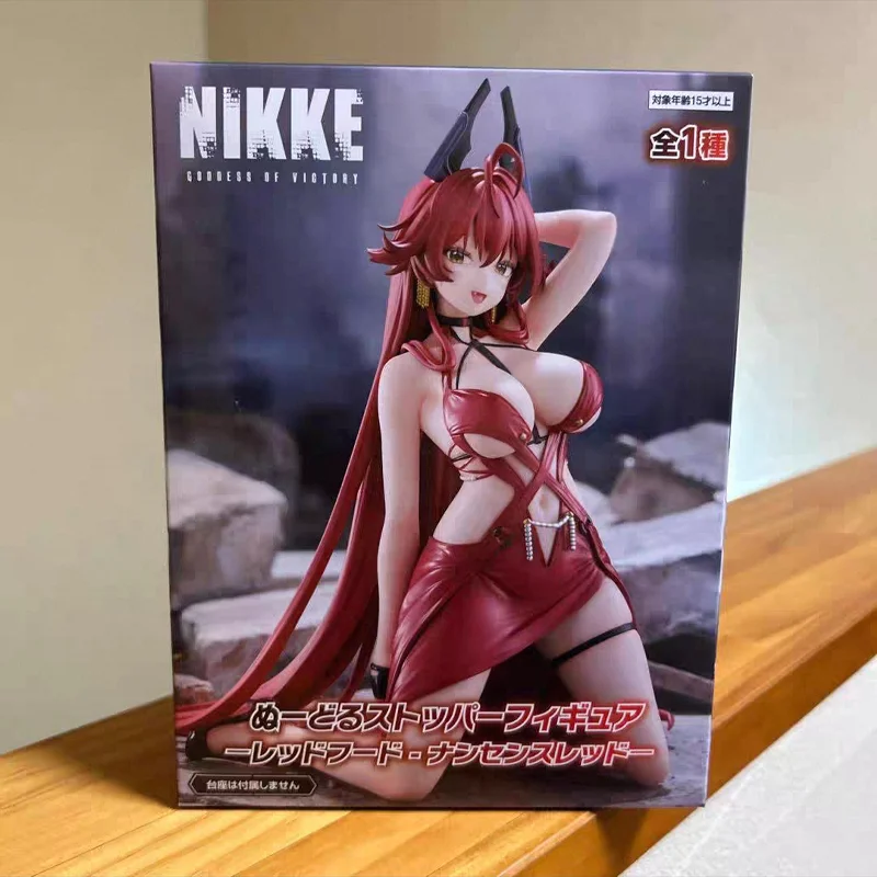 

[Настоящий оригинал] Furyu Goddess of Victory: Nikke Noodle Stopper Фигурка Красной Шапочки В наличии Аниме Фигурка Модель Игрушки