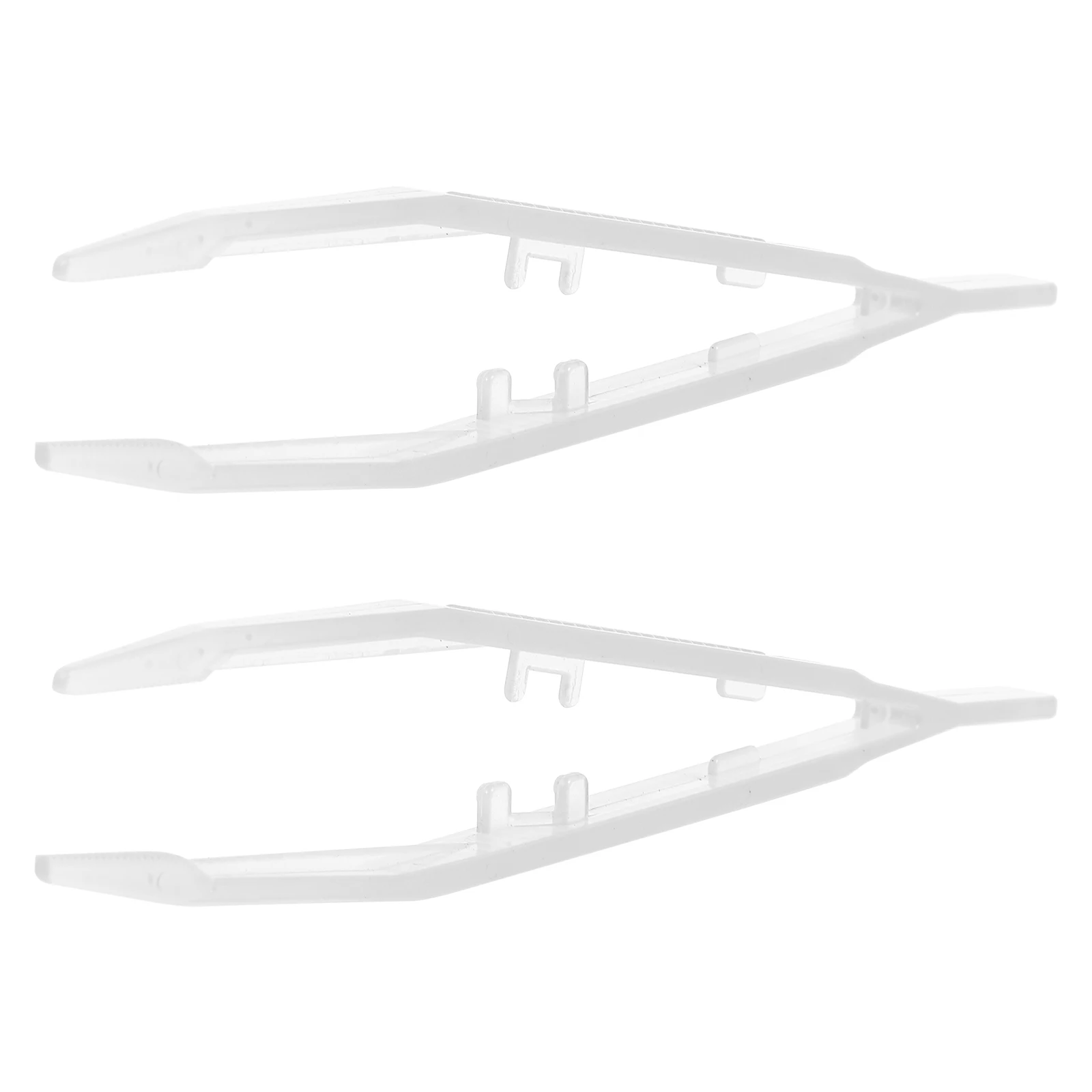 

2 Pcs Luminous Tweezers Clip PP Dropper Smooth Surface Reptiles Feeding Tools Food Long Tweezers Pet Spider for Lizards