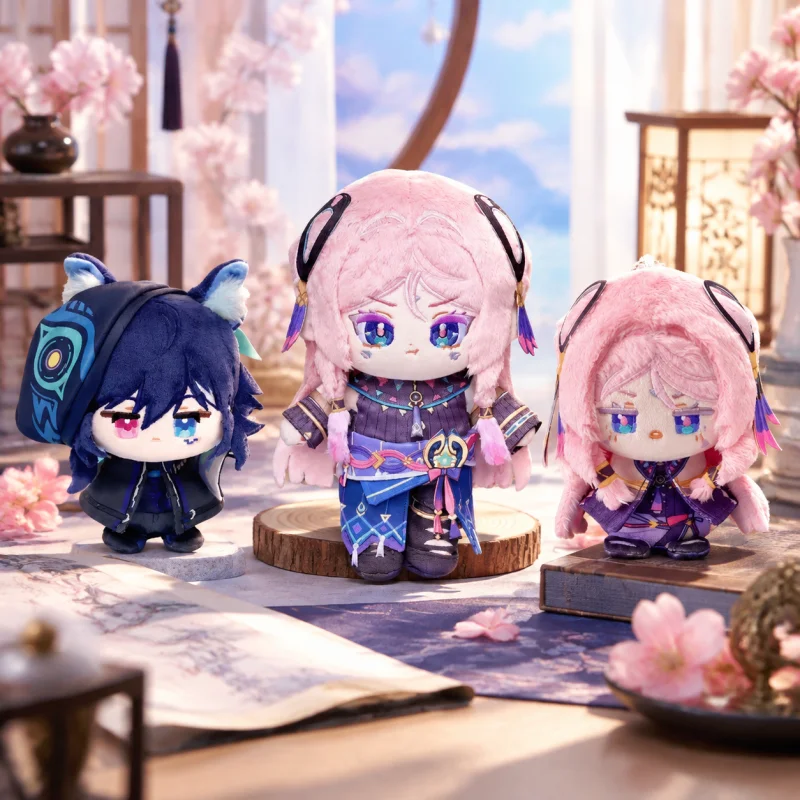 Doujin Fan‑Made Merch Genshin Impact Citlali Ororon Cotton Doll Cute Chibi Stuffed Plush Doll Collectible Ornament Toy Gift