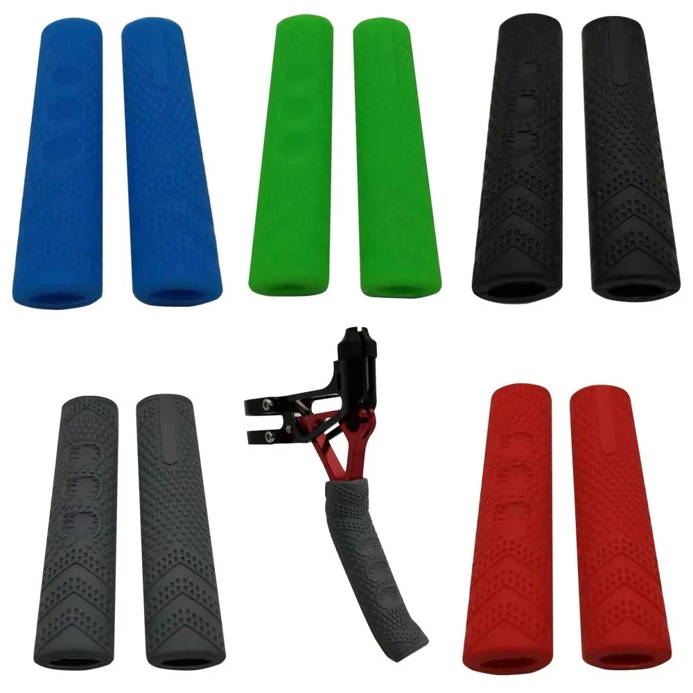 

ENLEE 1 Pair Silicone Bicycle Lever Grips Protectors Anti-Skid Bike Brake Lever Handle Sleeve MTB Cycling Brake Cover Accessory
