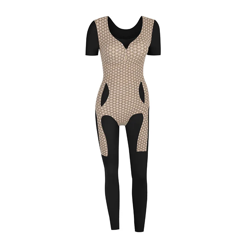 

Prayger New Warm Body Shapers Women Open Butt Corset Long Legs Underwear Removable Inserts Lifter