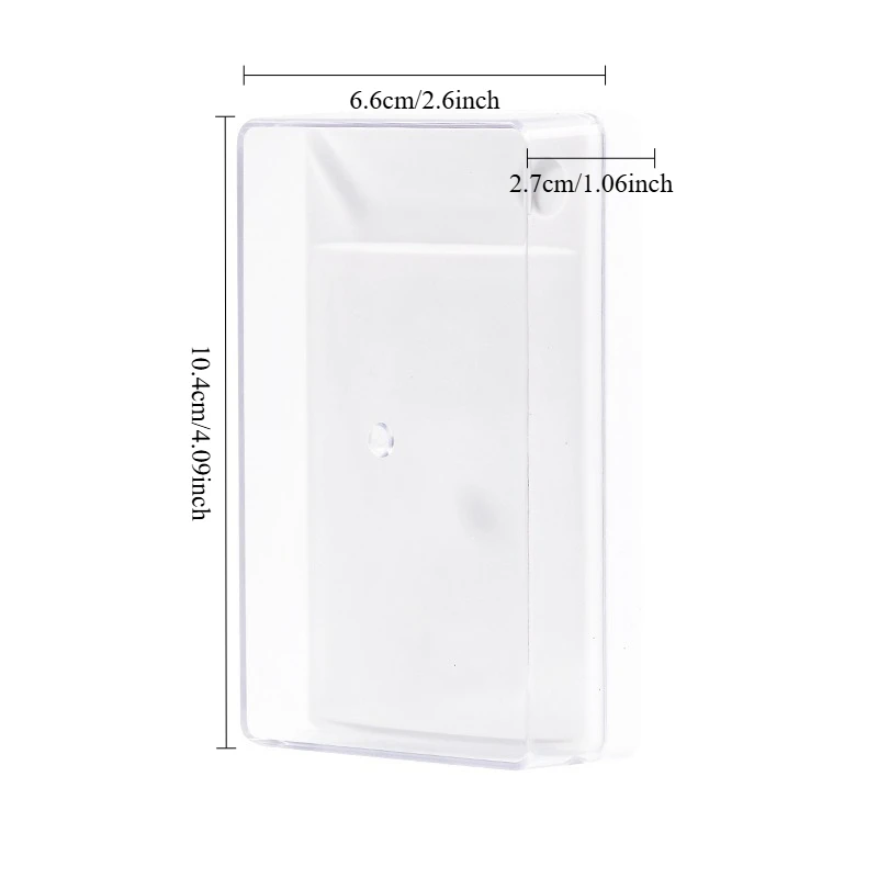 Magnetic Lash Pickup Tray with Cover, Acrylic Eyelash Storage Box for False Lashes, Dustproof Anti-Mess Organizer for LashArtist