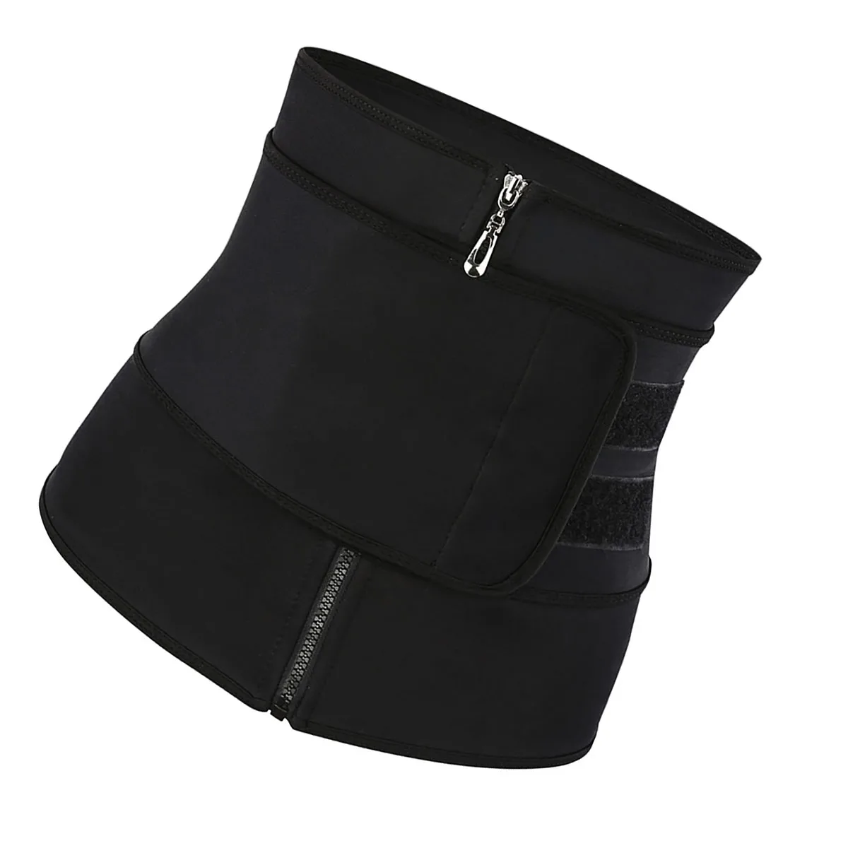 

1pc Waistband Shapewear Black Fitness Trimmer Ladies Corset Belt Body Sculpting Tummy Slimming Sweat Waist Cincher