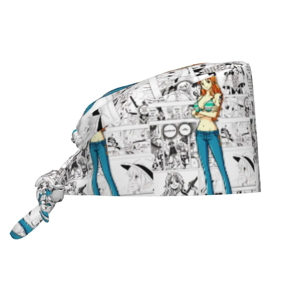 

Custom Adjustable One P-Pieces Namis Working Hat Women Men Anime Classic Manga Movie Scrub Caps Scrub Nursing Doctor Surgeon Cap