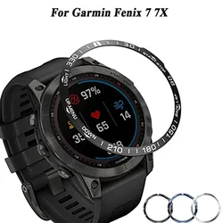 Anti-scratch Protection Bezel Ring Styling For Garmin Fenix 5 5 Plus 6 6X Pro Frame Case Stainless Steel Cover Fenix 7 7X  Band