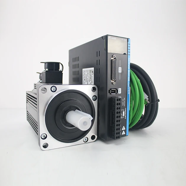 Servomotor de 2KW, 220V, 7,7NM, 2500RPM, 17 bits, codificador incremental/absoultado, Kit de controlador de Motor 130M07725B + LC30P-2000W