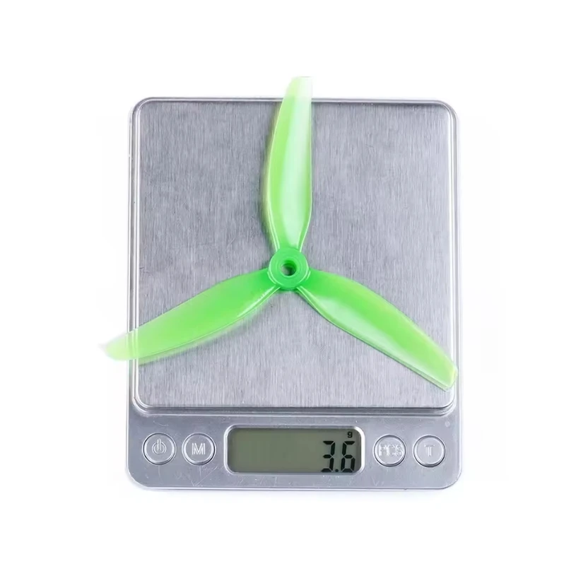 HQPROP Ethix S4 5인치 3블레이드 FPV 프로펠러 세트 - 노란색 및 녹색 RC 항공기 액세서리