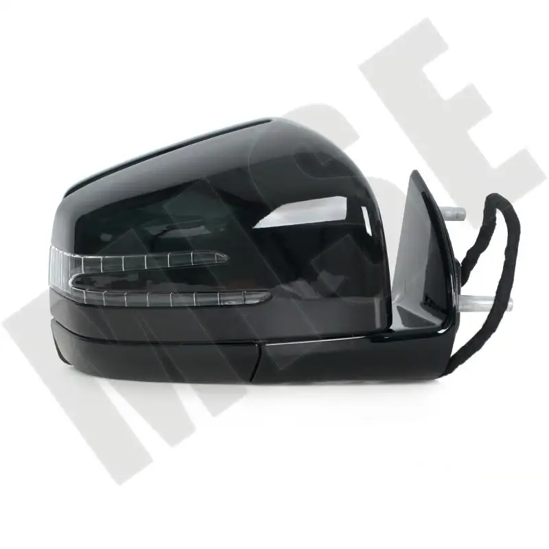 Espejo retrovisor eléctrico para coche, conjunto de espejo de puerta lateral negro para Mercedes Benz W164 X164 ML GL Cl 2005-2019 1668100164