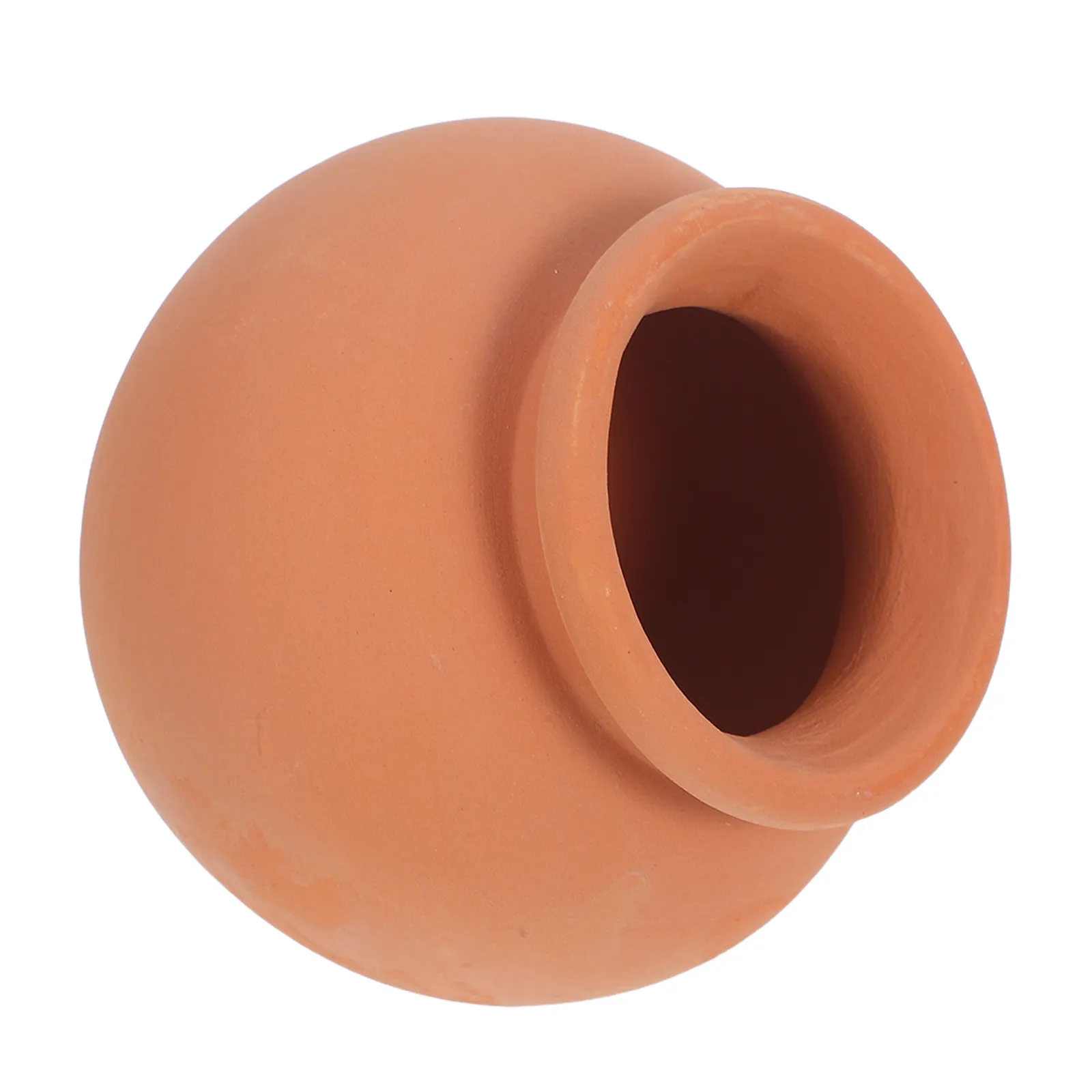 Cono Irrigatore in Terracotta per Piante, Irrigatore Automatico a Spillo per Vaso, Ideale per Vacanze e Interni