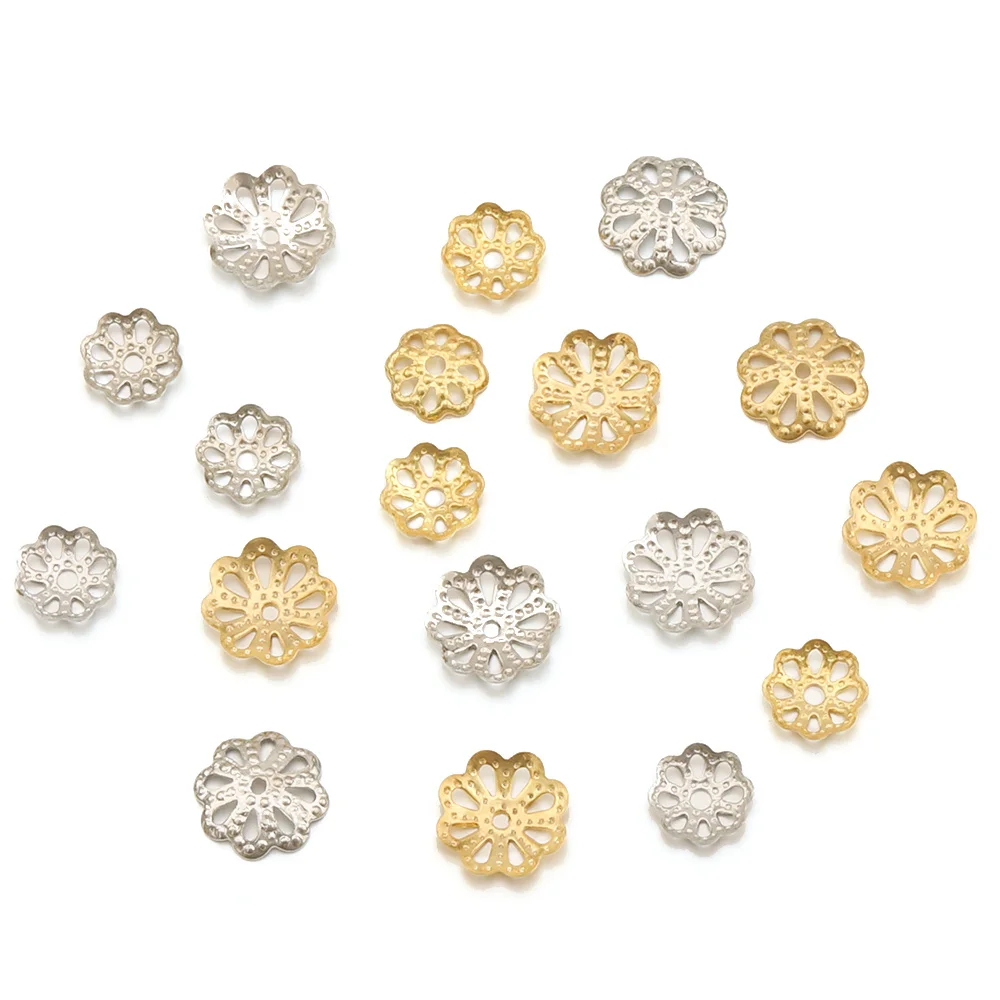 

Cordial Design 1000Pcs 6/8MM Jewelry Accessories/Copper/Hand Made/Genuine Gold Plating/Tray Shape/DIY Beads Making #102462
