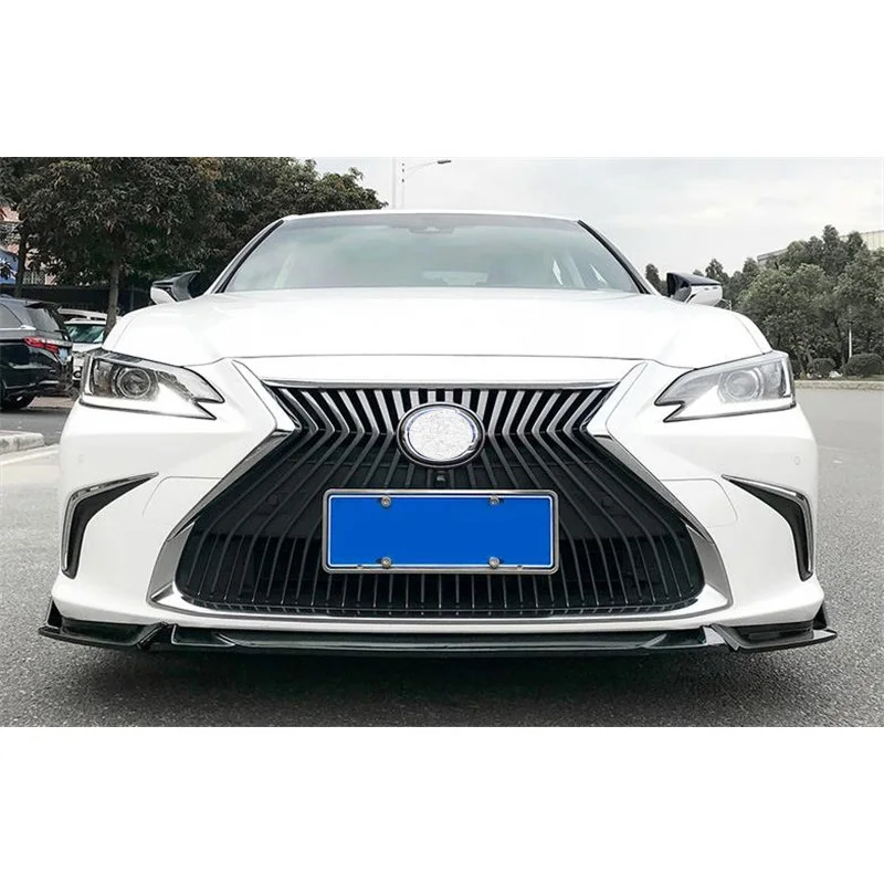 

Для Lexus ES Series 2018-2023 года ABS передний бампер диффузор для губ сплиттер аксессуары комплект кузова