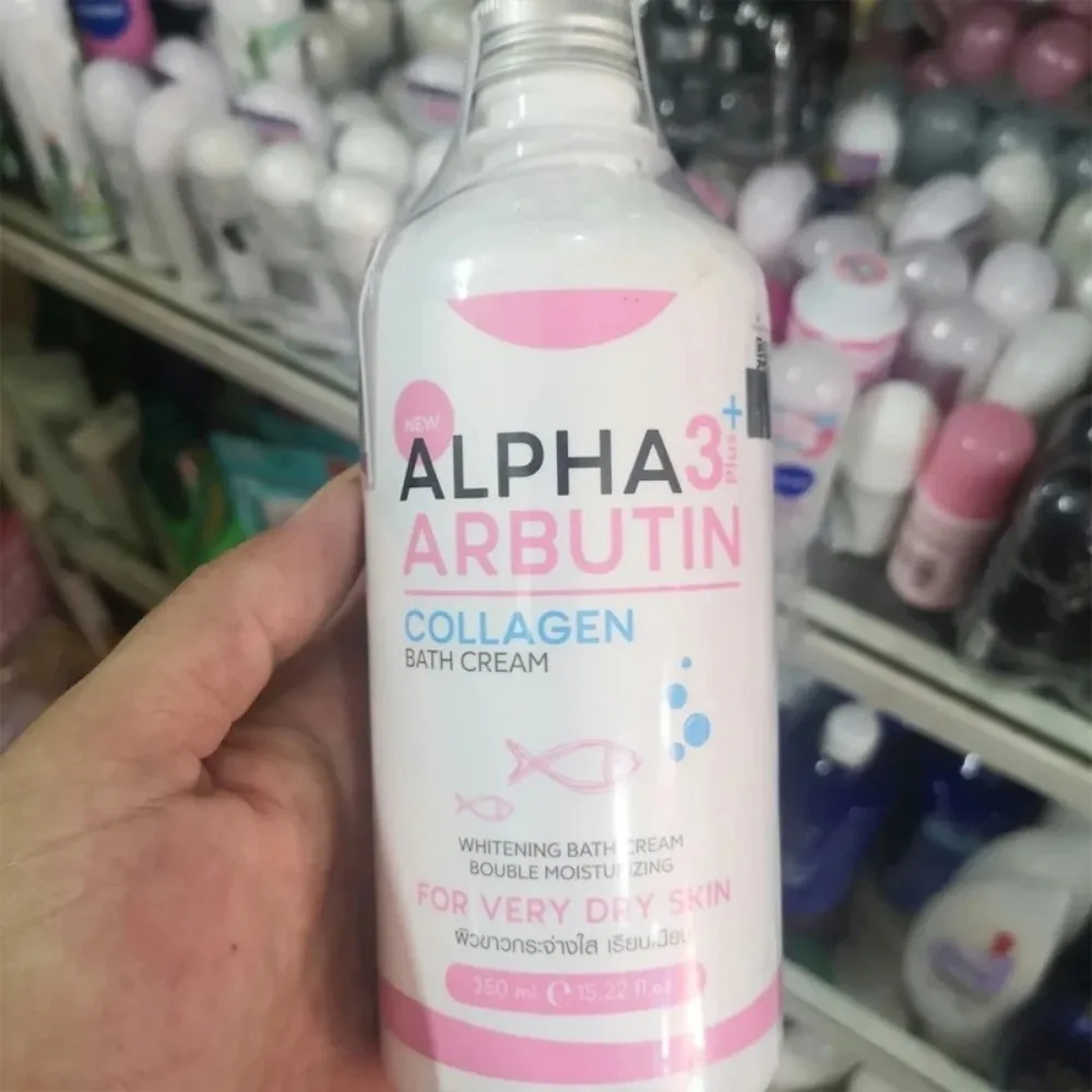 SỮA TẮM DƯỠNG TRẮNG DA Alpha Arbutin 3+ Plus Collagen, trắng hồi và săn chắc hơn. Ngăn chặn Phục đen sạm và không đều màu