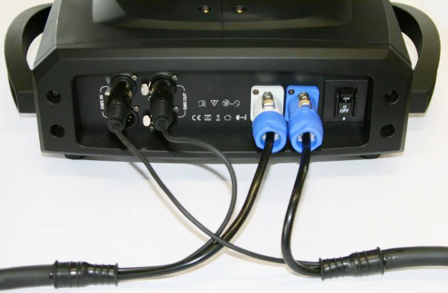 قوة الصوت إشارة الهجين كومبو كابل 3C X 2.5 مللي متر DMX كابل إلى 3 دبوس Powercon سلك الطاقة تمديد الحبل لإضاءة المسرح Led