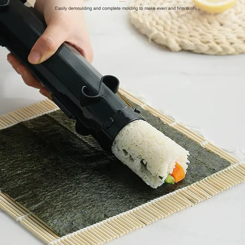 Kitchen Accessories Sushi Tools Vegetable Meat Roll Making Tools Shou Driver Drum Rice Mold