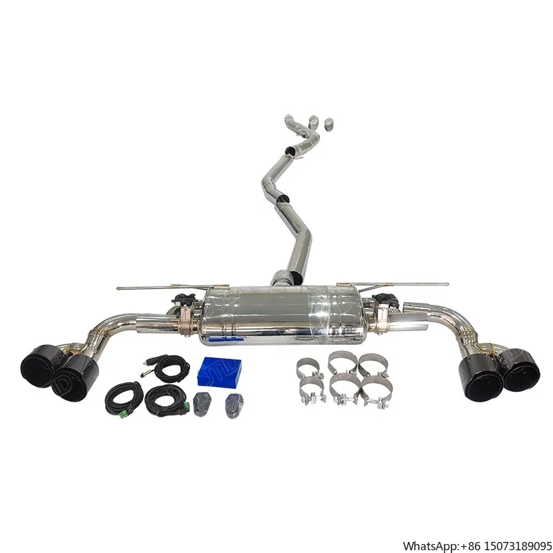 

JTLD 2016 for X5 F15 3.0T Catback Electronically Valved Stainless Steel Exhaust System Condition New
