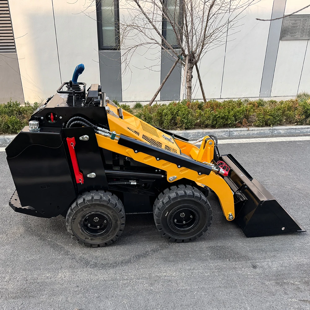 لودر صغير رباعي الدفع يعمل بال - مراجعة Wheel Loader وسعره