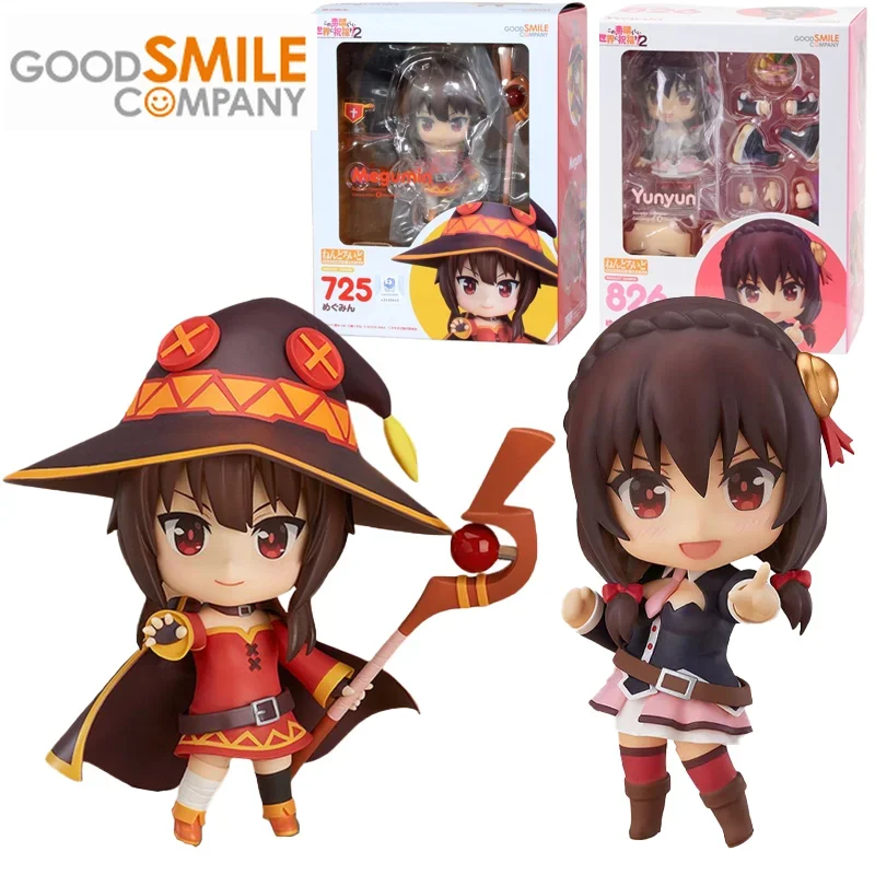 

GSC Good Smile Original Nendoroid Bless this wonderful world! Yun YUI Megumin Anime Action Figure Toys For Boys Girls Gifts