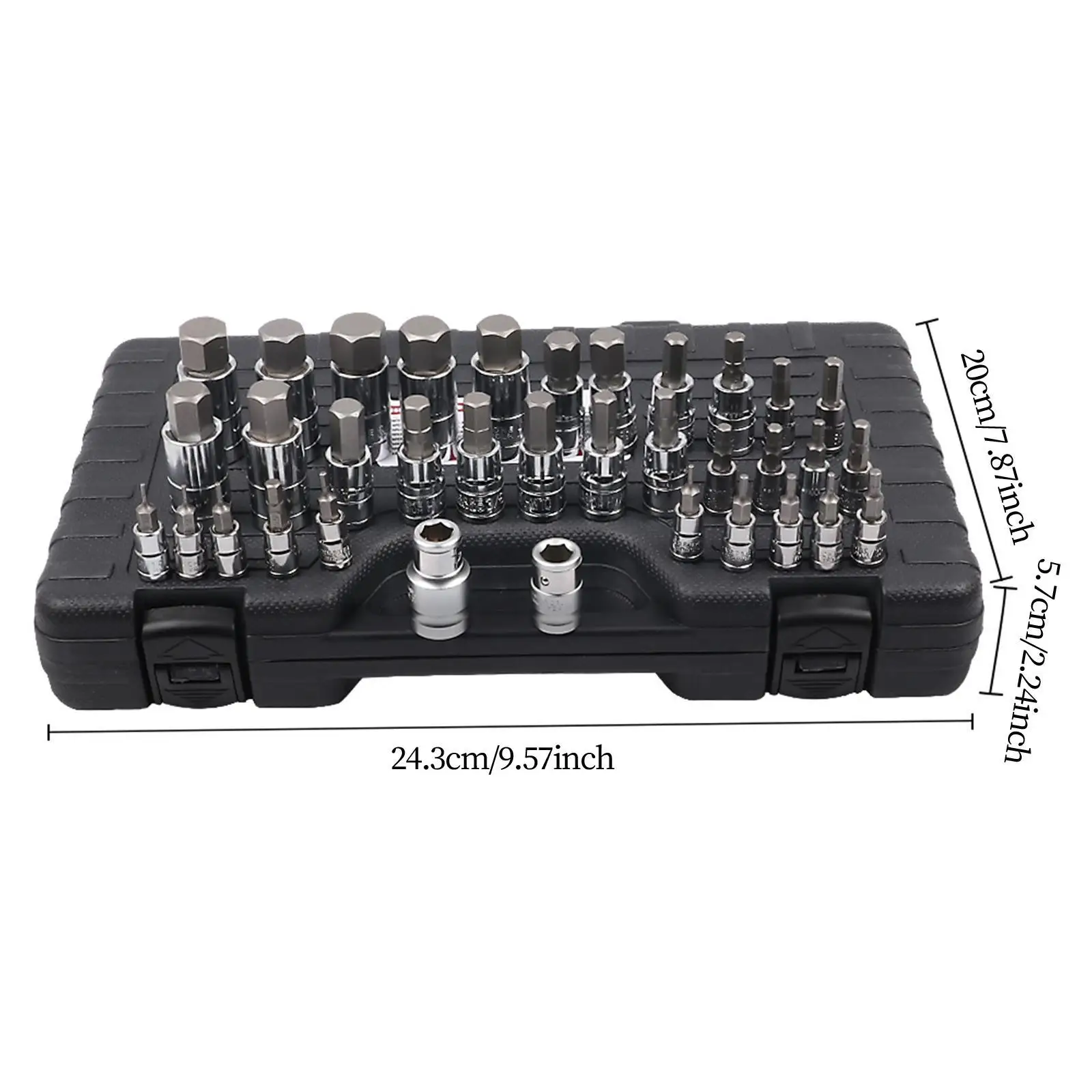 36 Pieces Socket Adapter Set Multifunction Combination Tool Professional Socket Adapter Manual Tool Socket Bits Star Bit Set