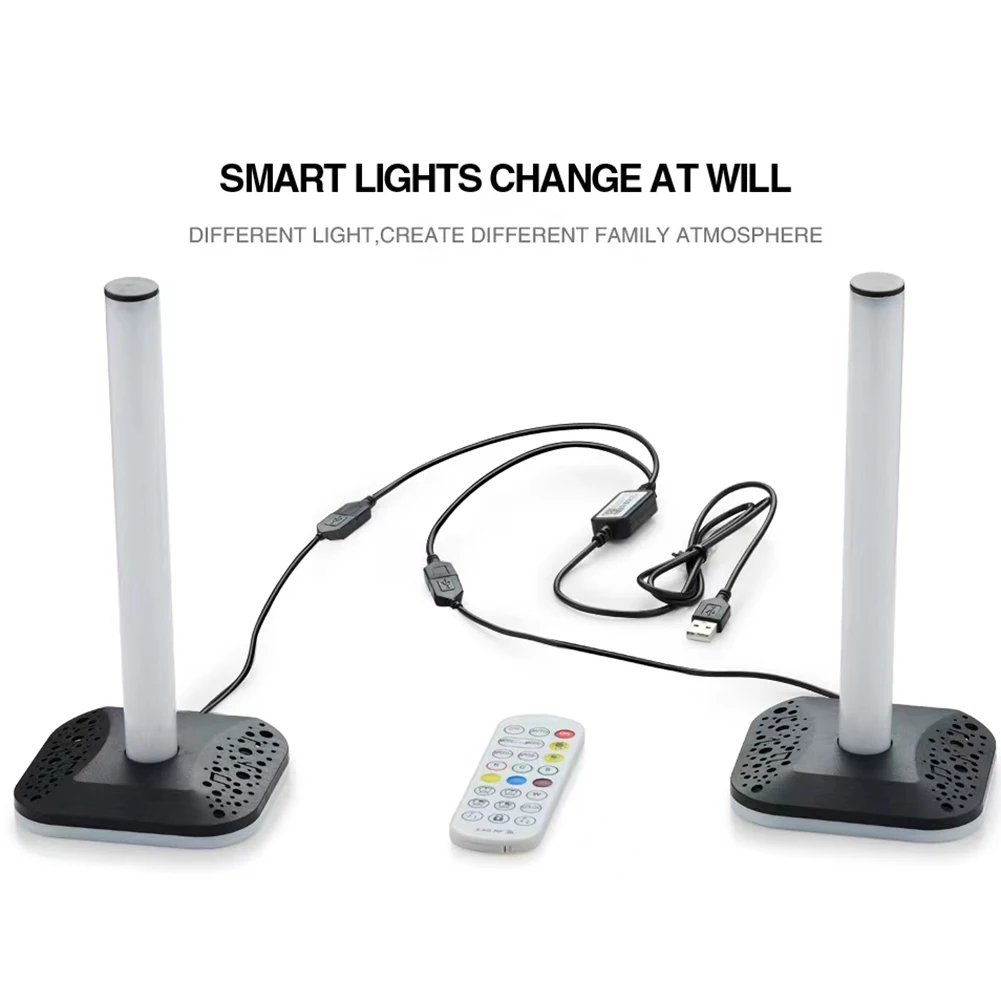 RGB Light Over-Ear Headset Bracket Anti Scratch Universal Earphone Holder Display Shelf PC Accessories Brightness Adjustable view 5